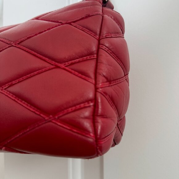 Louis Vuitton Red GO-14 Malletage PM Bag - Picture 8 of 13